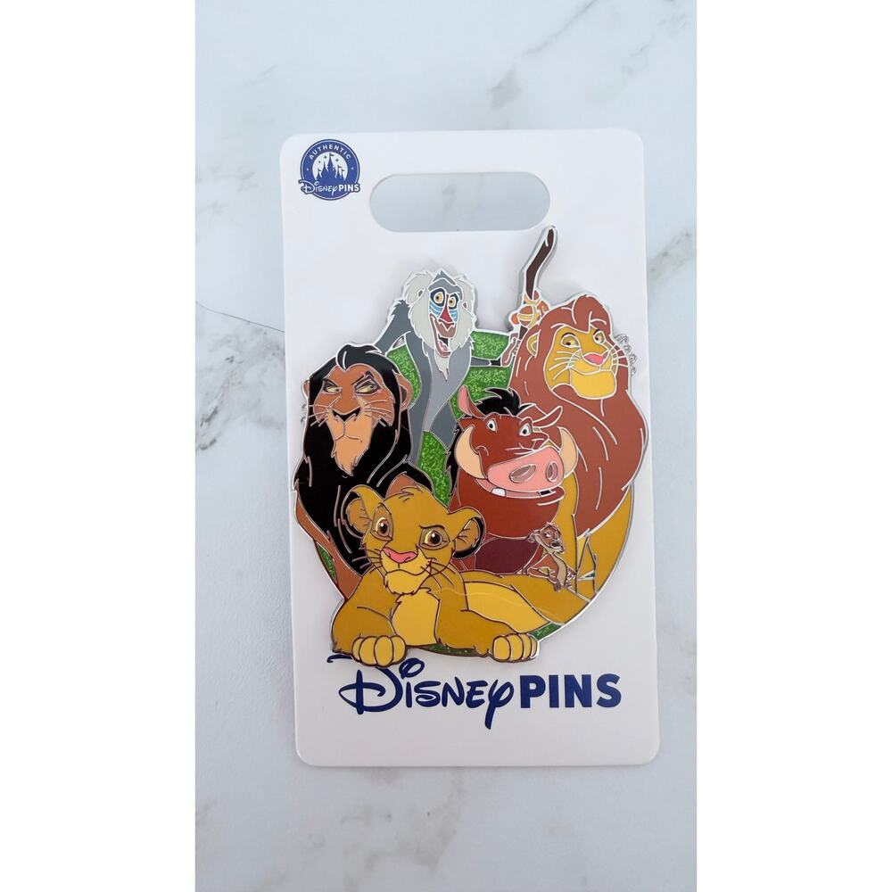 Disney Parks The Lion King Character Group Open Edition Pin NEW